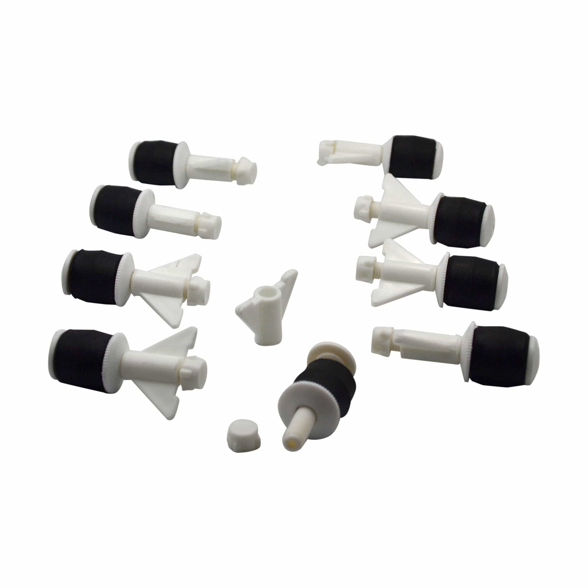 9x Nylon Mechanical Pipe Test Plug Bung with 10mm Bypass 23mm to 32mm - Twin Eagle Imports