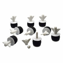 9x Nylon Mechanical Pipe Test Plug Bung with 10mm Bypass 36mm to 45mm - Twin Eagle Imports