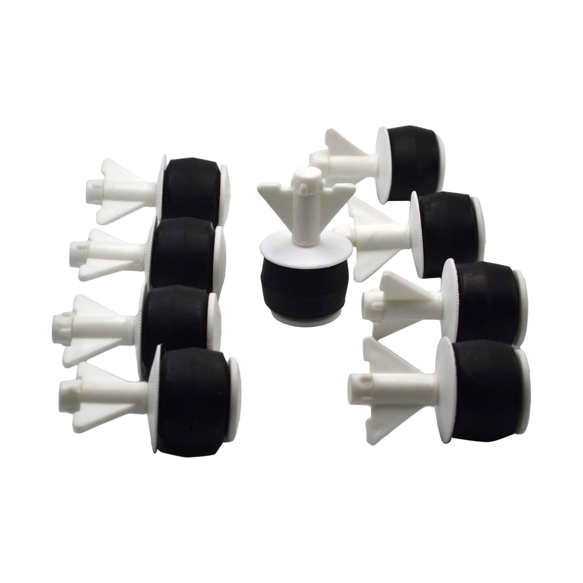 9x Nylon Mechanical Pipe Test Plug Bung with 10mm Bypass 36mm to 45mm - Twin Eagle Imports