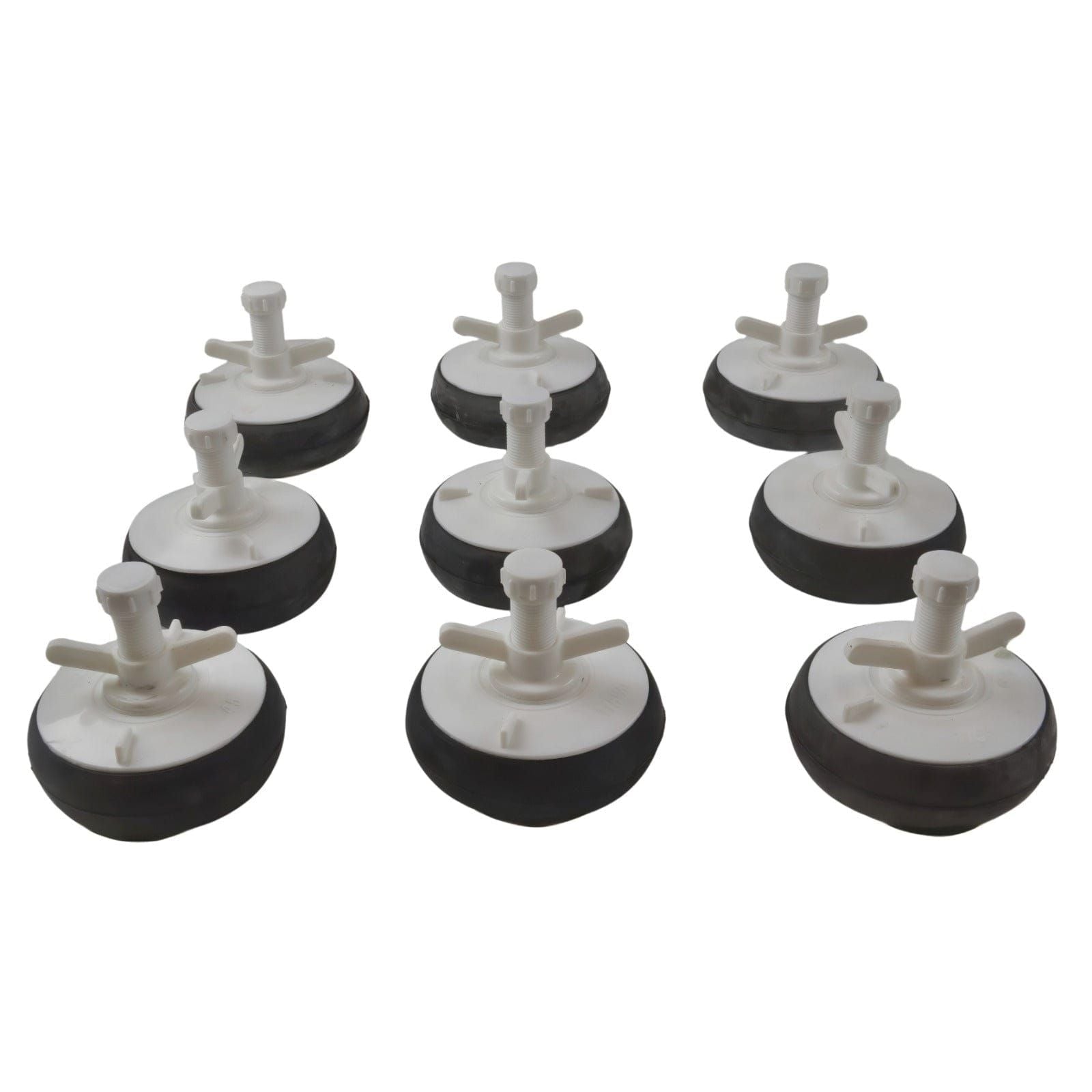 9x Nylon Mechanical Pipe Test Plug Bung with 13mm Bypass 110mm to 130mm - Twin Eagle Imports