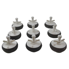 9x Nylon Mechanical Pipe Test Plug Bung with 13mm Bypass 110mm to 130mm - Twin Eagle Imports