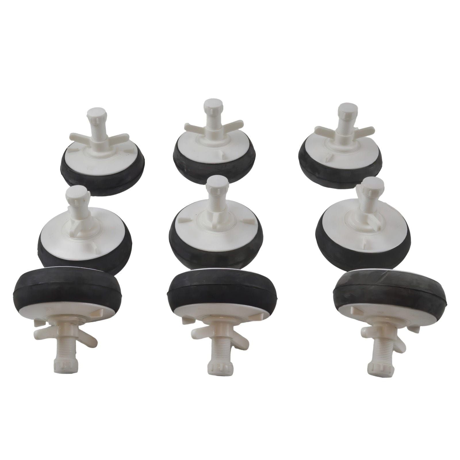 9x Nylon Mechanical Pipe Test Plug Bung with 13mm Bypass 110mm to 130mm - Twin Eagle Imports