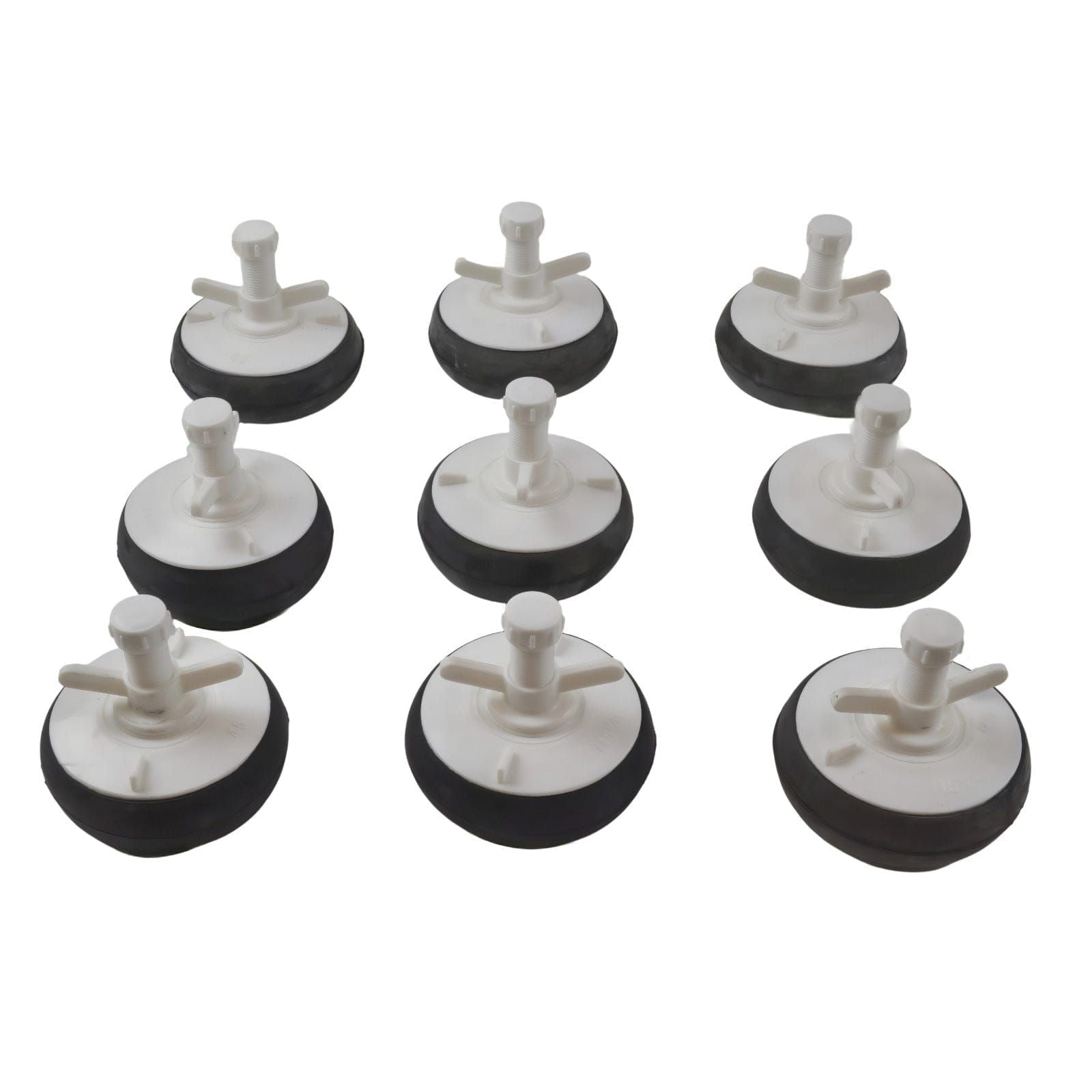 9x Nylon Mechanical Pipe Test Plug Bung with 13mm Bypass 110mm to 130mm - Twin Eagle Imports