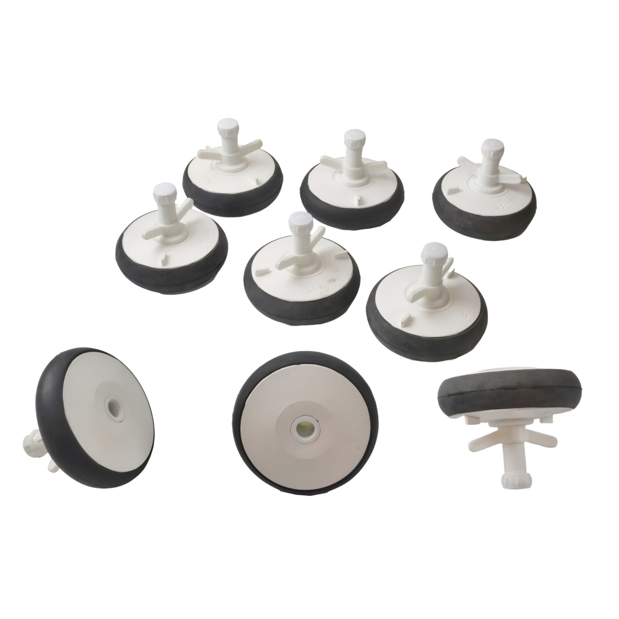 9x Nylon Mechanical Pipe Test plug bung with 13mm bypass 119mm to 142mm - Twin Eagle Imports