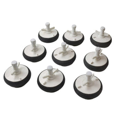 9x Nylon Mechanical Pipe Test plug bung with 13mm bypass 119mm to 142mm - Twin Eagle Imports