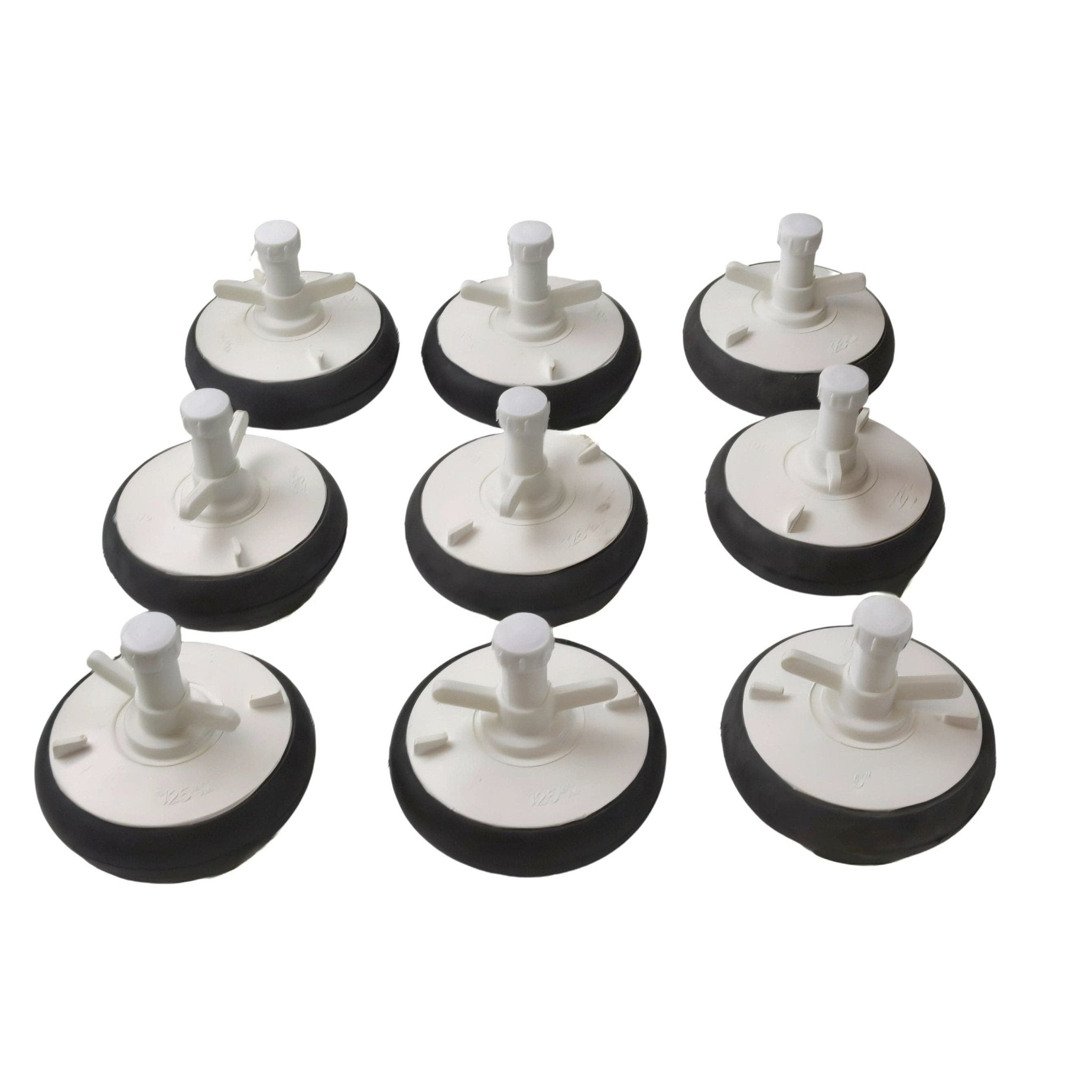 9x Nylon Mechanical Pipe Test plug bung with 13mm bypass 119mm to 142mm - Twin Eagle Imports