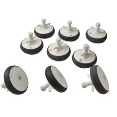 9x Nylon Mechanical Pipe Test plug bung with 13mm bypass 119mm to 142mm - Twin Eagle Imports