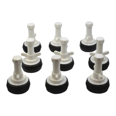 9x Nylon Mechanical Pipe Test Plug Bung with 13mm Bypass 63mm to 76mm - Twin Eagle Imports