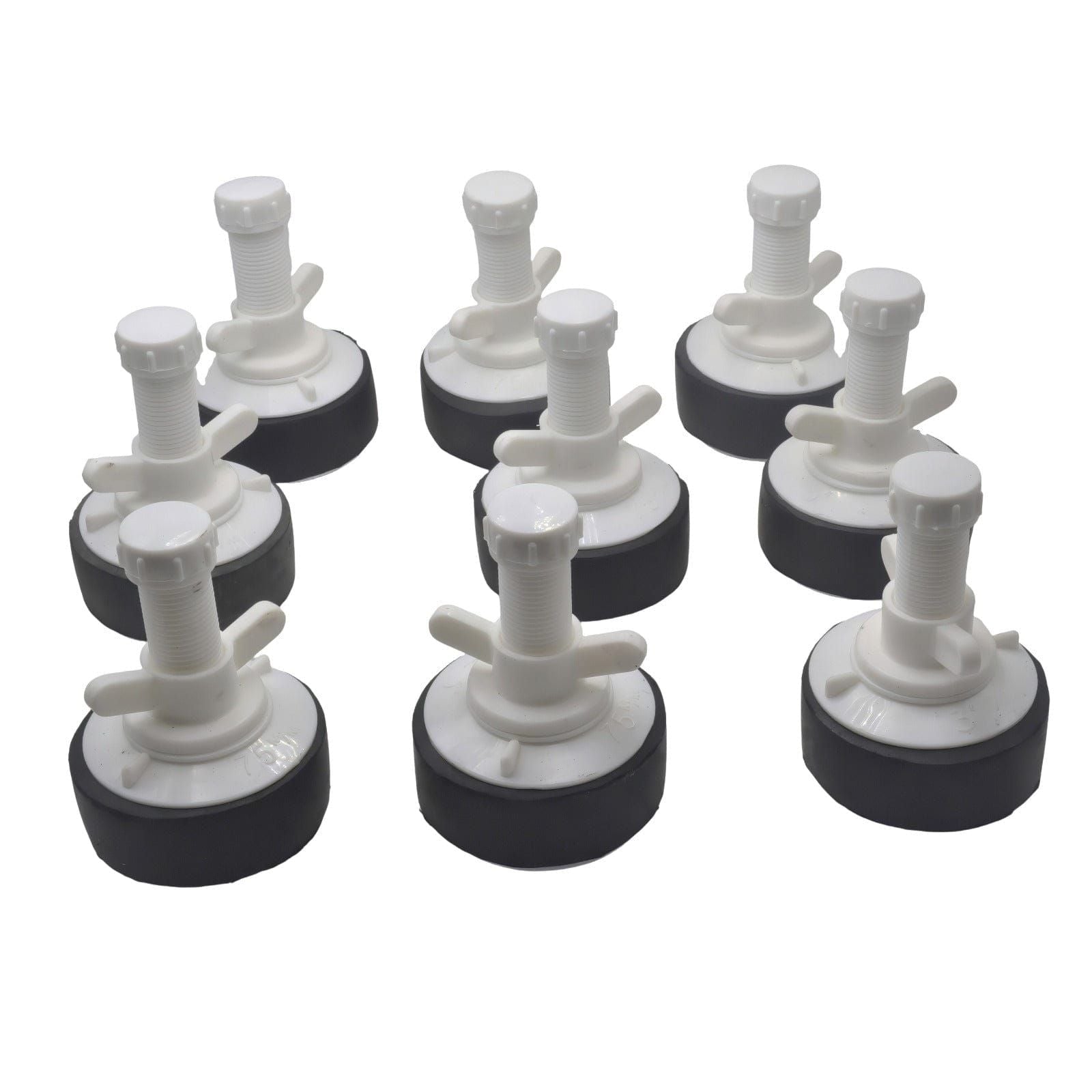 9x Nylon Mechanical Pipe Test plug bung with 13mm bypass 73mm to 88mm - Twin Eagle Imports