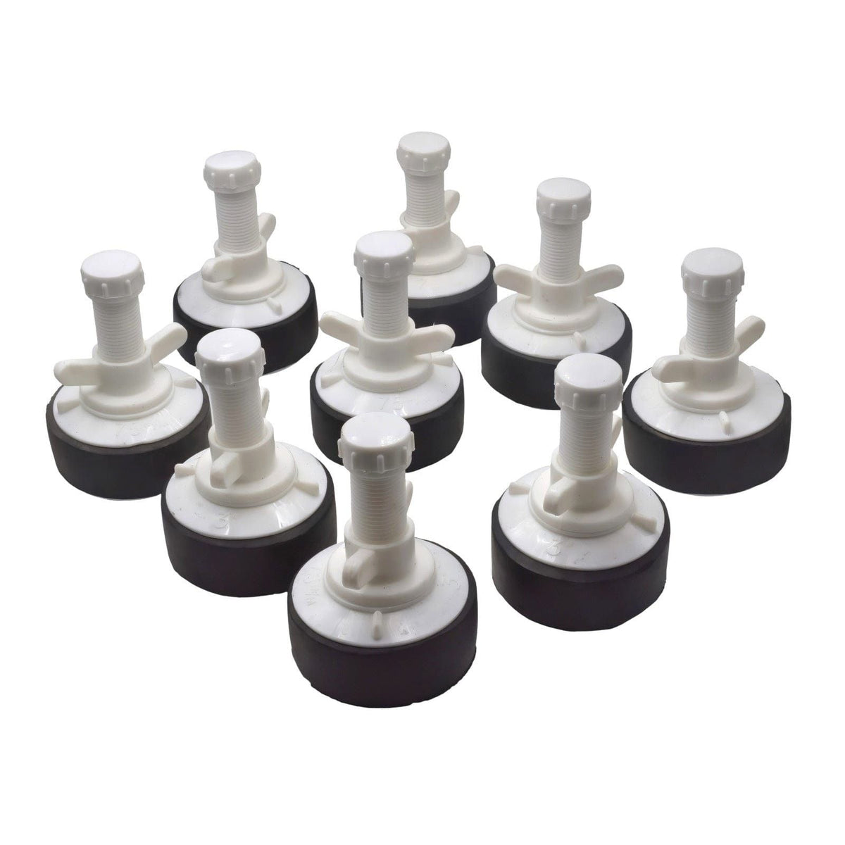 9x Nylon Mechanical Pipe Test plug bung with 13mm bypass 73mm to 88mm - Twin Eagle Imports