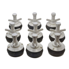 9x Nylon Mechanical Pipe Test plug bung with 13mm bypass 85mm to 92mm - Twin Eagle Imports