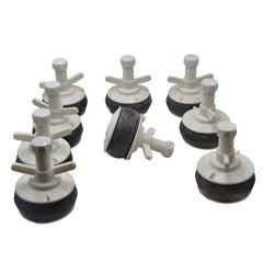9x Nylon Mechanical Pipe Test plug bung with 13mm bypass 85mm to 92mm - Twin Eagle Imports