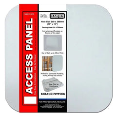 Haron WP1010 10″ (250mm) Snap In Fitting Access Panel – No Framing Required