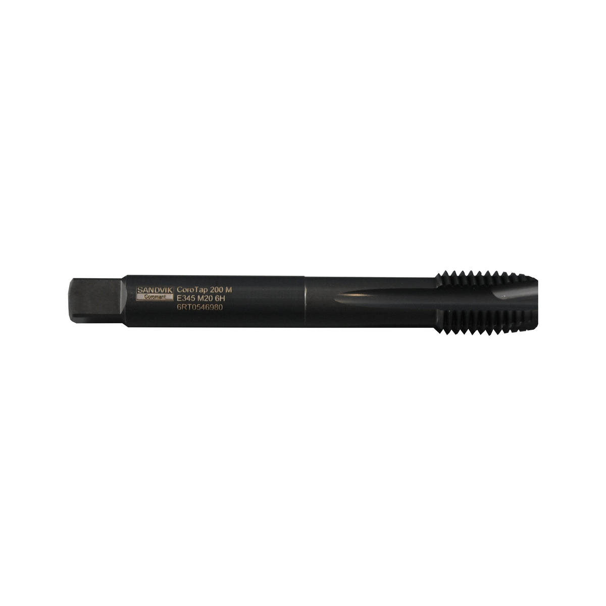 Sandvik HSS-PM Blue Gun Nose PVD FeN coated Tap 1/2" UNF, DIN 2184-1 Long Body