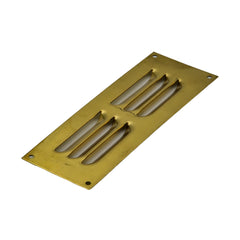 Haron B981  Brass Louvered Vents 140 x 50mm