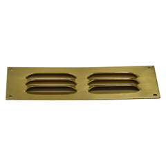 Haron B981  Brass Louvered Vents 140 x 50mm