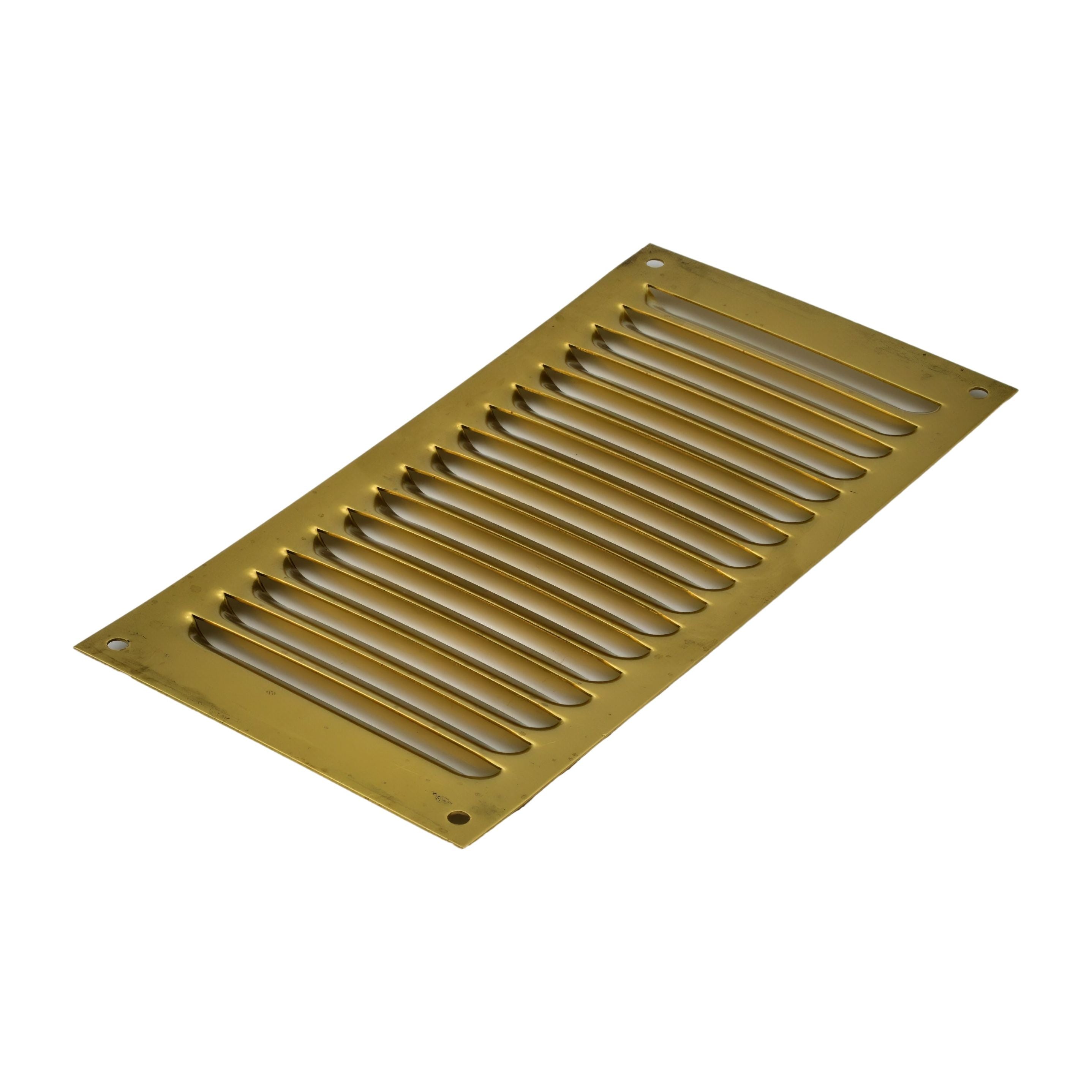 Haron B984  Brass Louvered Vents 100 x 200mm