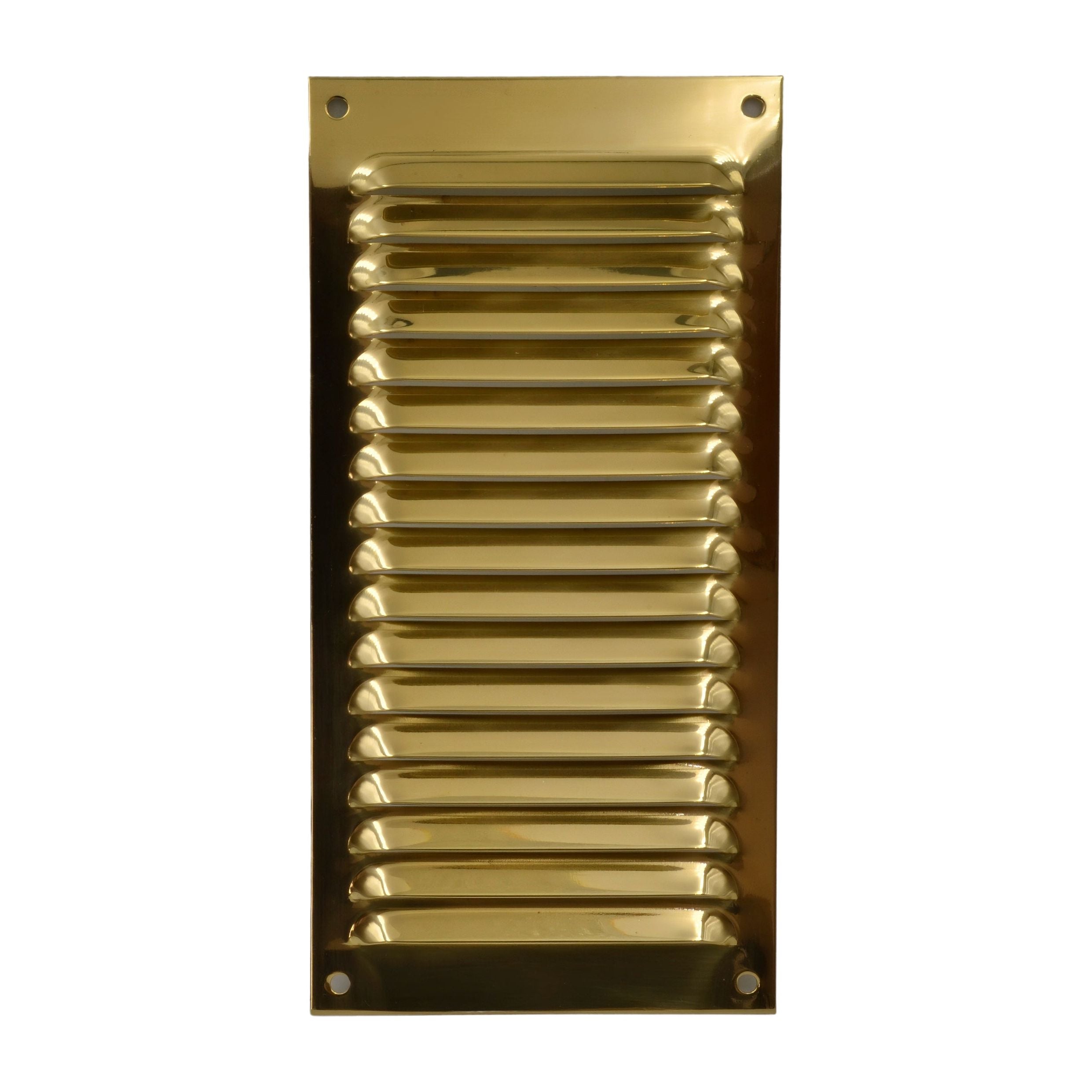 Haron B984  Brass Louvered Vents 100 x 200mm