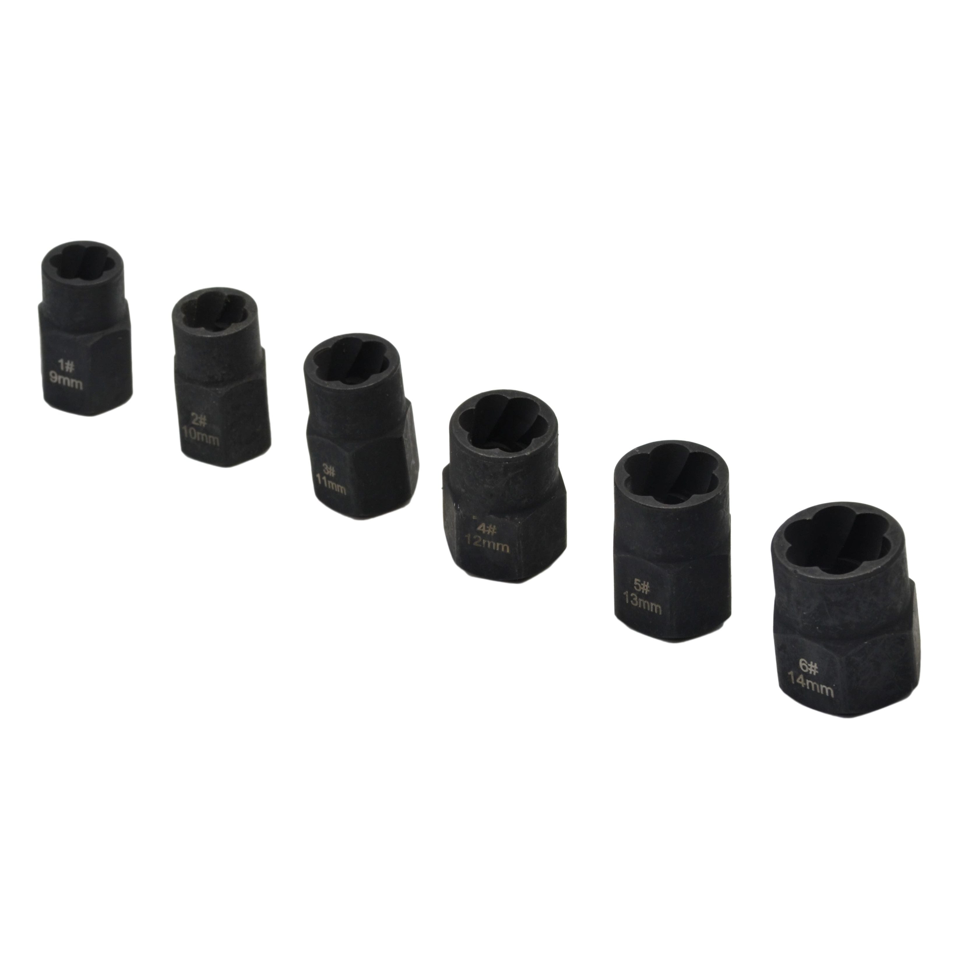 10 piece 3/8" Drive Damaged Bolt and Nut Extractor Set