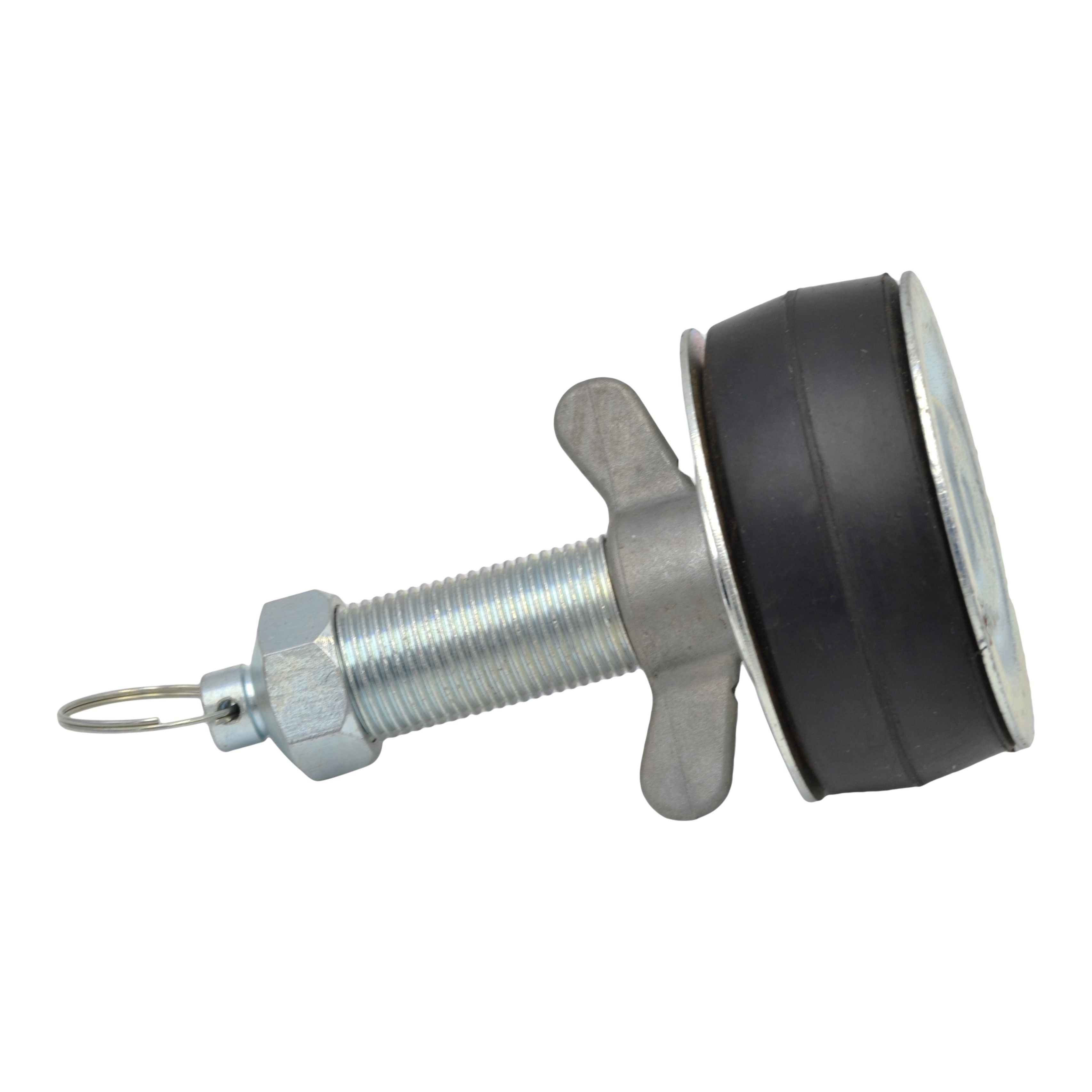3"  75mm Steel Expanding Plug with 1/2" Bypass 73-90mm Range
