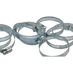 10 Piece 304 Stainless Steel 35-75mm Worm Drive Hose Clamp