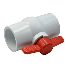 1pcs PVC Pipe Female/Female 2" Slip Join Ball Valve