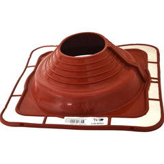 Aquaseal FlashRite #5 Metal Roof Pipe Flashing Red 125-200mm