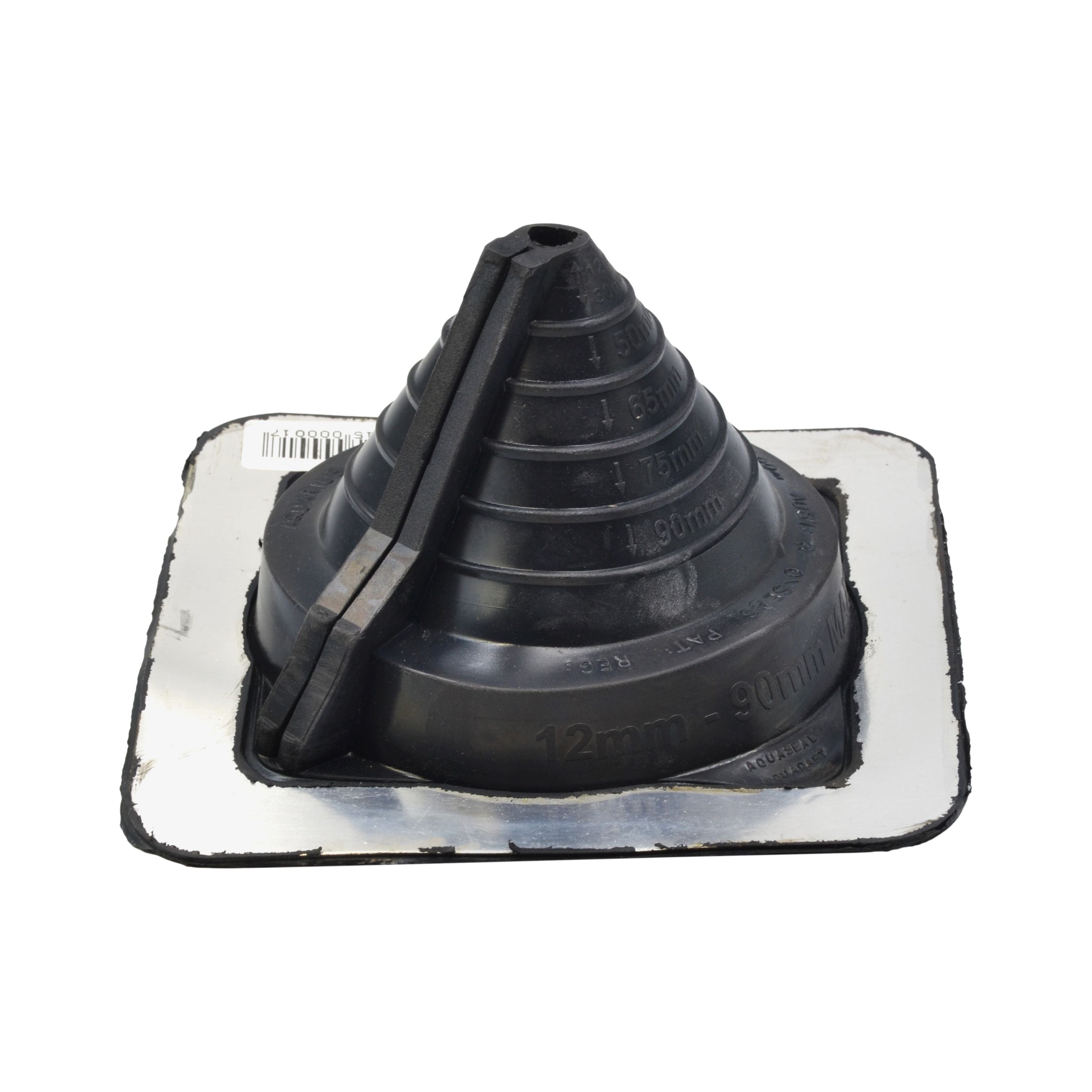 Aquaseal Aquadapt #2 Roof Pipe Flashing Black 10-70mm