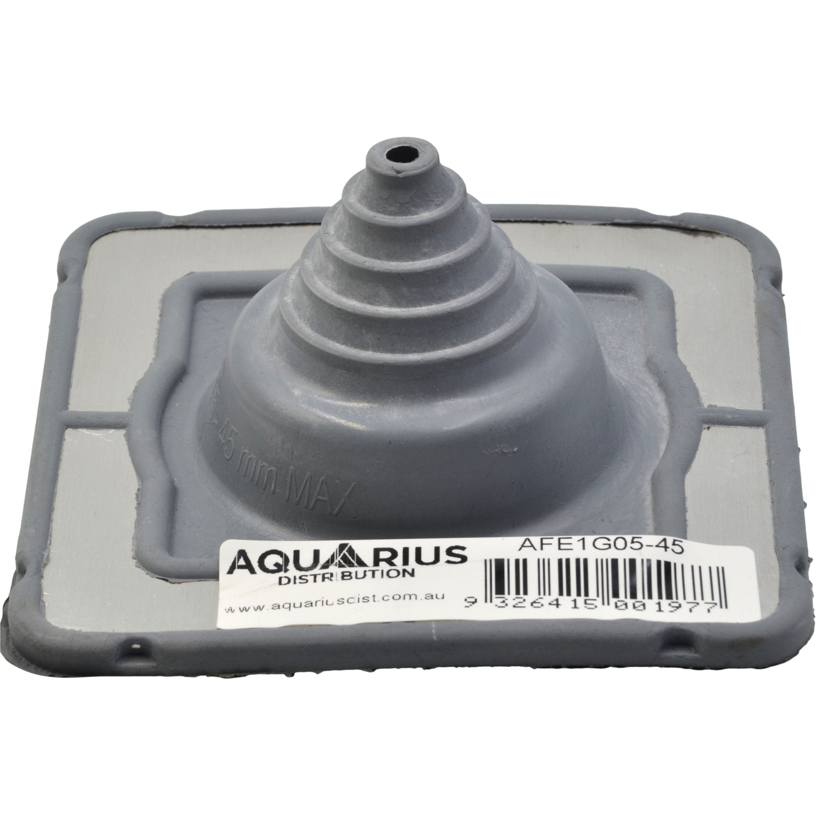 Aquaseal FlashRite #1 Metal Roof Pipe Flashing Grey 05-45mm