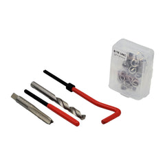 261 Pc Master Imperial & Metric Helicoil Thread Repair Kit