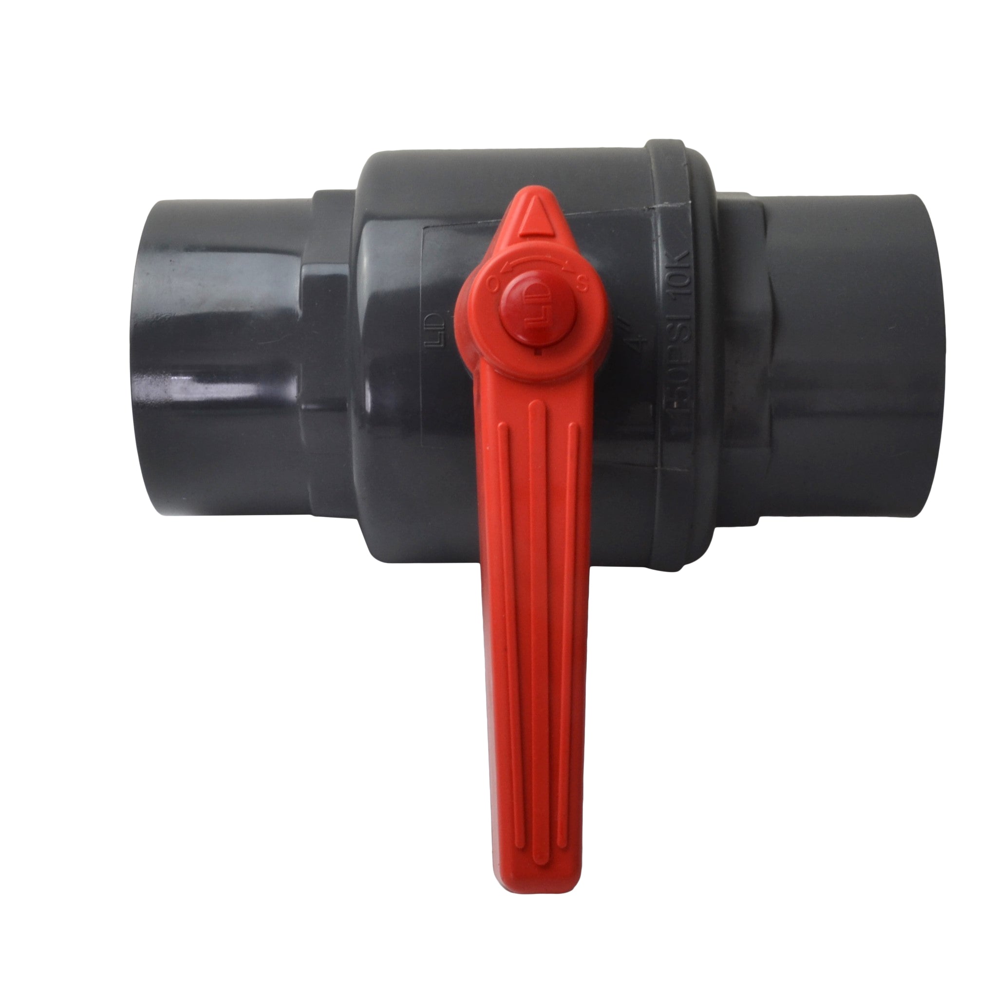 100MM / 4" Large Industrial Quality Nylon Ball Valve 150 PSI F/F BSPT Thread