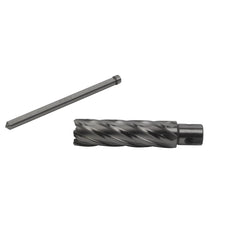24 x 75mm D.O.C HSS Weldon Shank Annular Cutter with Pilot Pin
