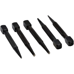 Set of 5 Piece Square Head Centre Punches