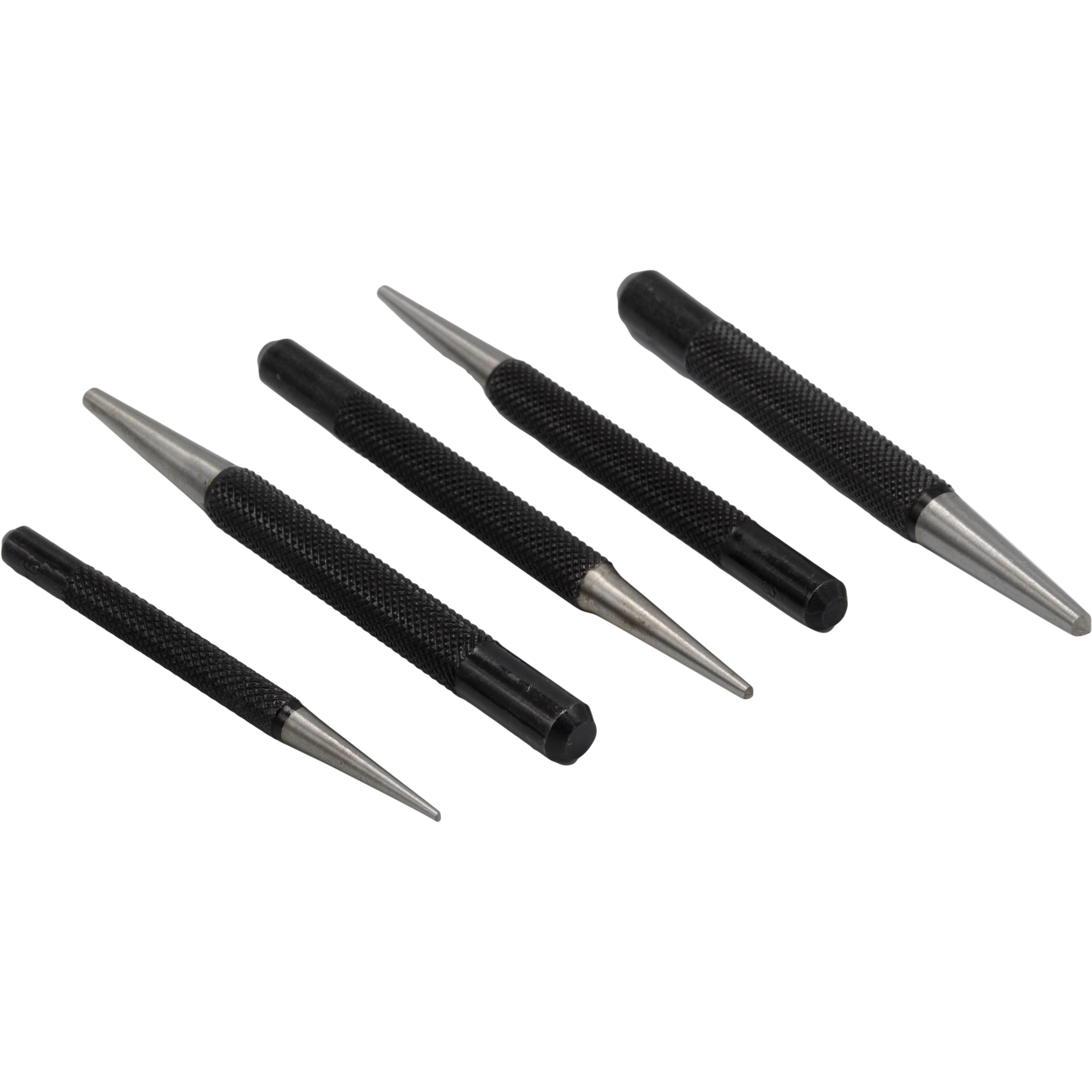 Set of 5 Piece Round Head Centre Punches