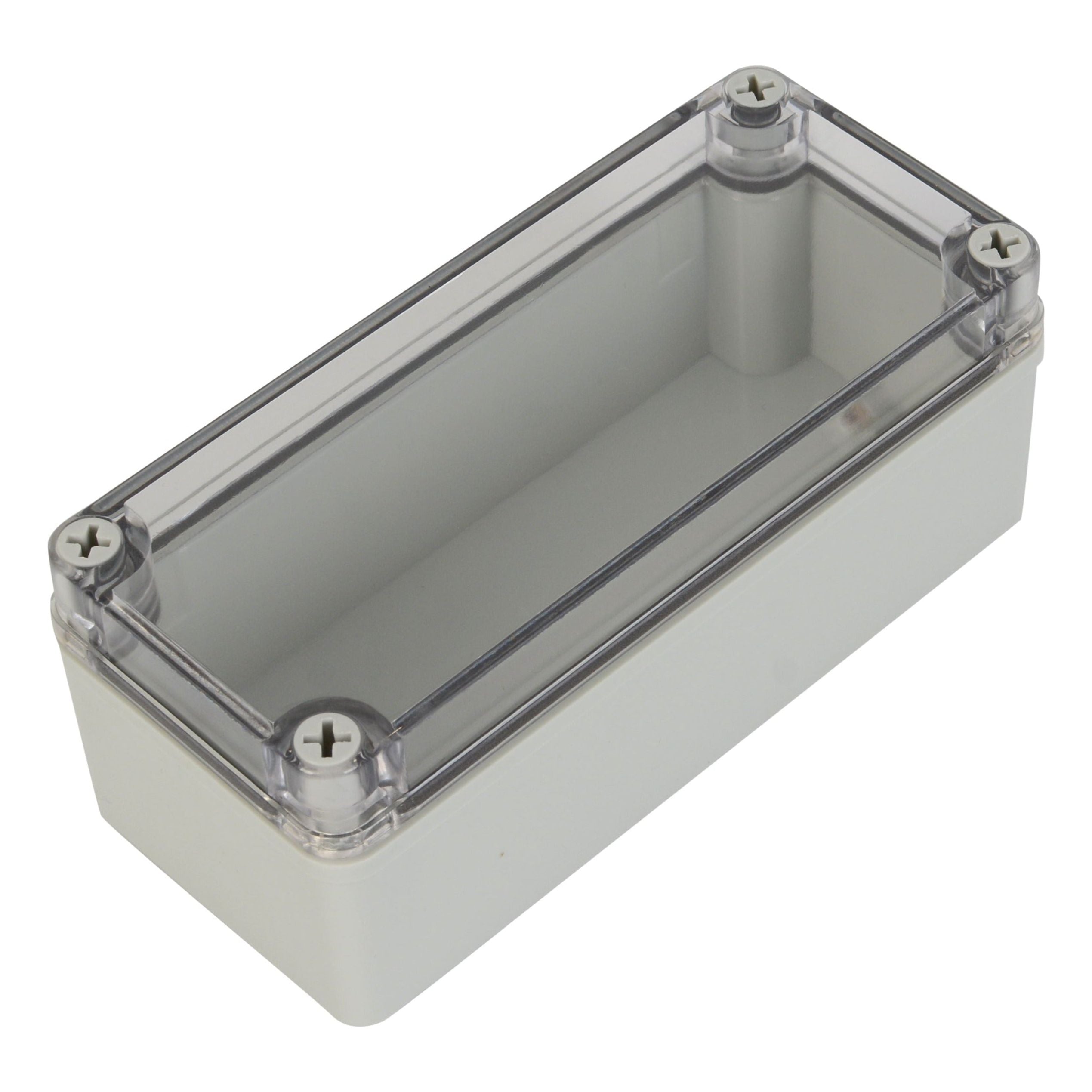 ABS IP66 Clear Lid Junction Box 80 x 180 x 70mm