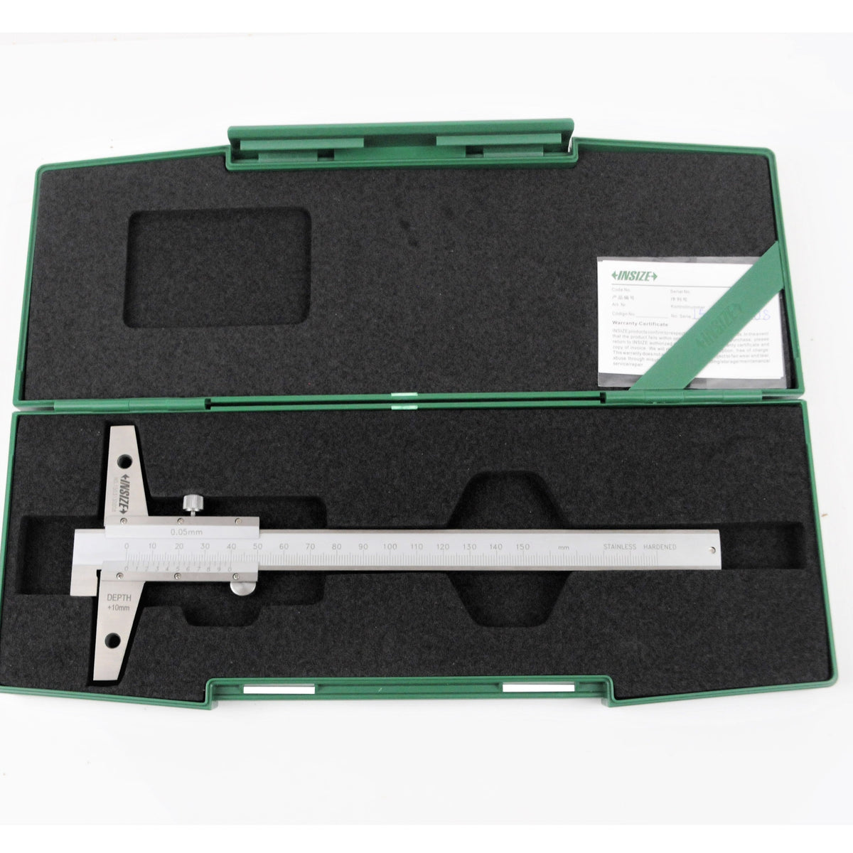 Insize Vernier Hook Depth Gauge 0-300mm Range Series 1248-300