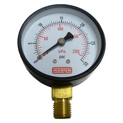 Haron HGL: 200 KPA/30 PSI Pressure Gauge