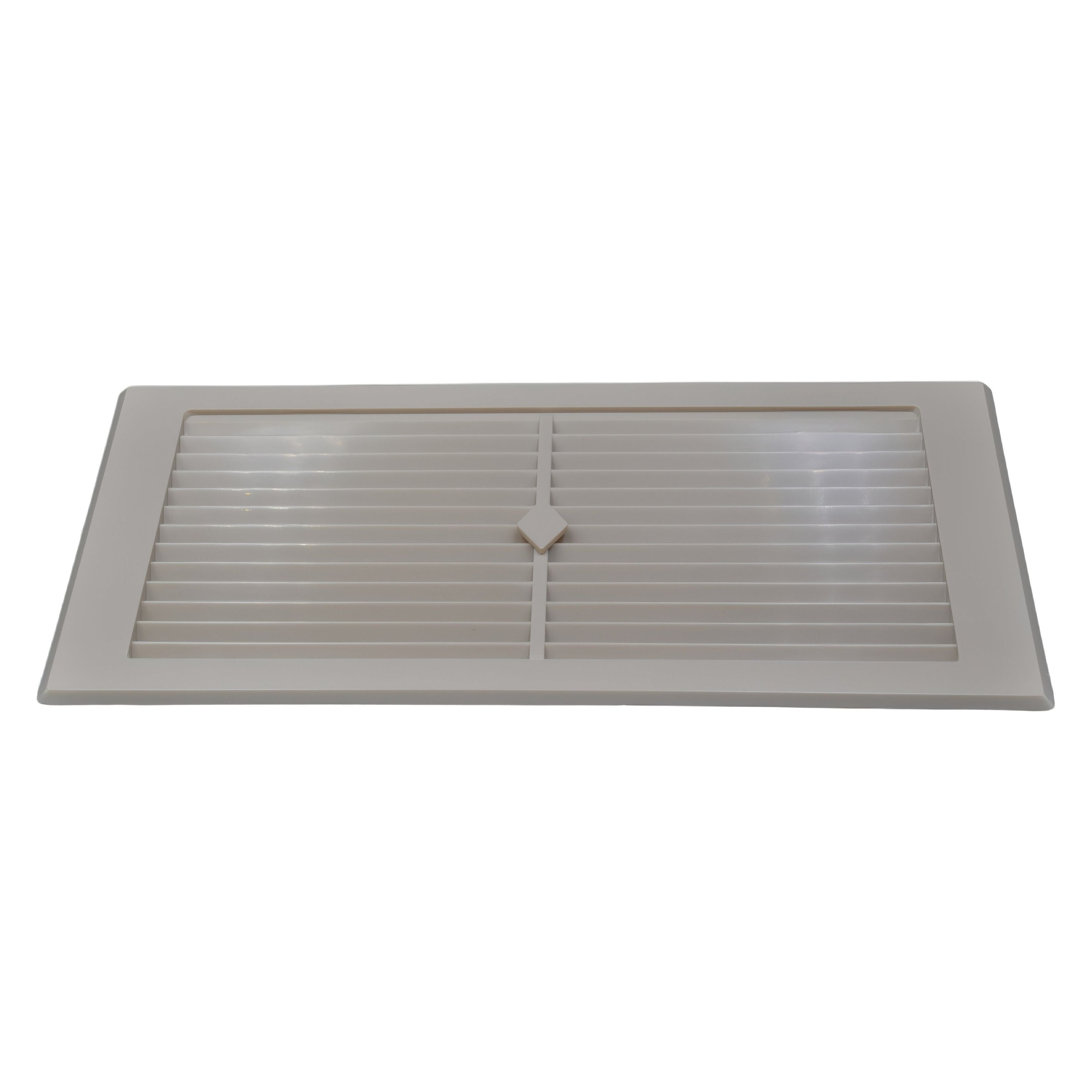 Haron 95F Wall Vent – Fawn. Vent Facing 245 x 145mm