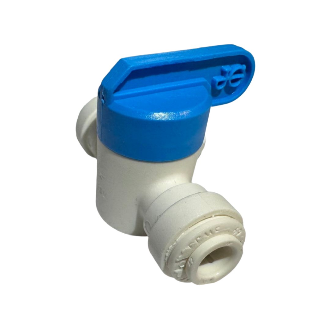 Shut-off Valve Equal 1/4 Inch to 1/4 Inch Tube for Water Applications