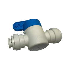 Shut-off Valve Equal 1/4 Inch to 1/4 Inch Tube for Water Applications