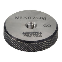 Insize Thread Ring Gauge M6x0.75 Fine Series 4129-6L