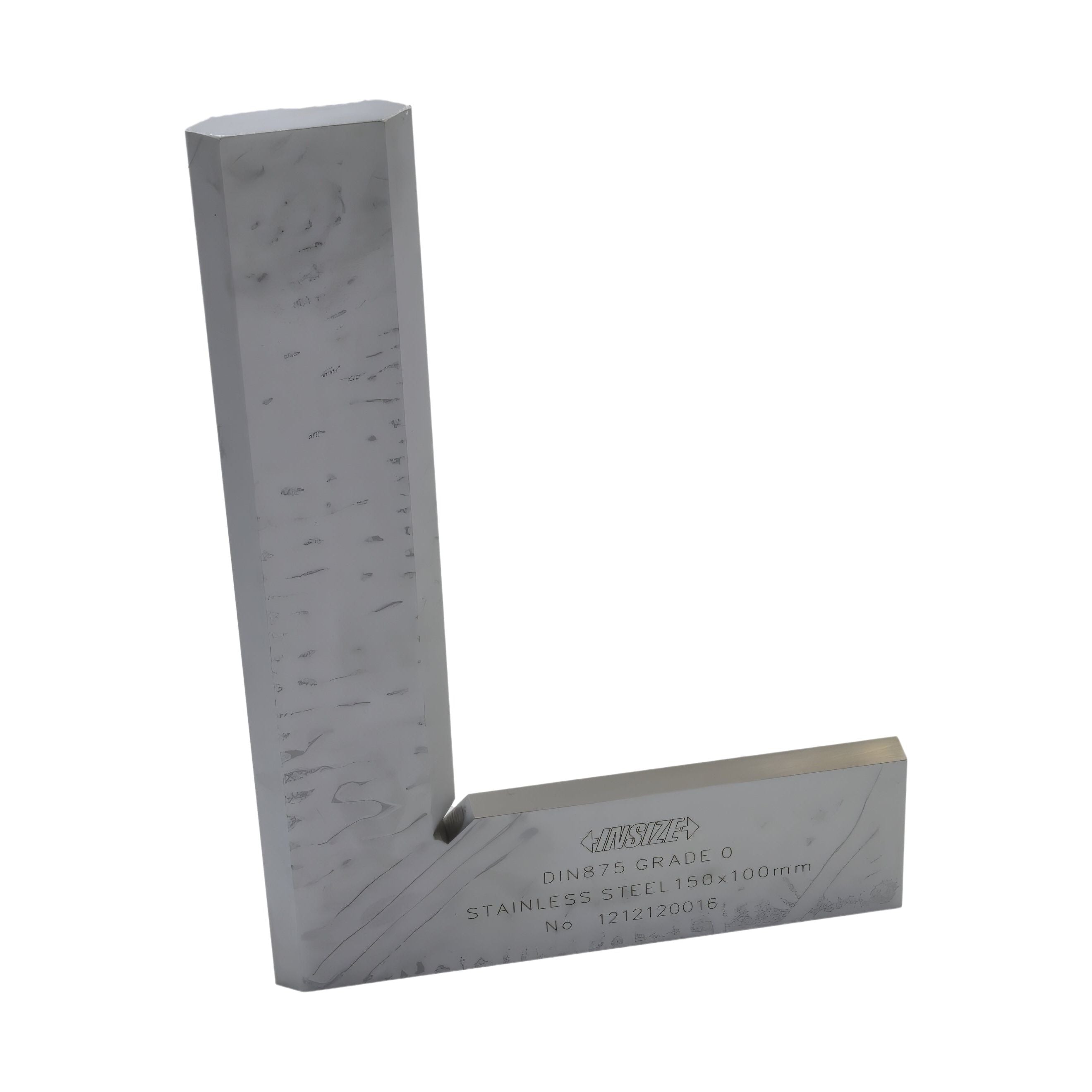 Insize Beveled Edge Square 150×100 mm Grade 0 Series 4790-1500