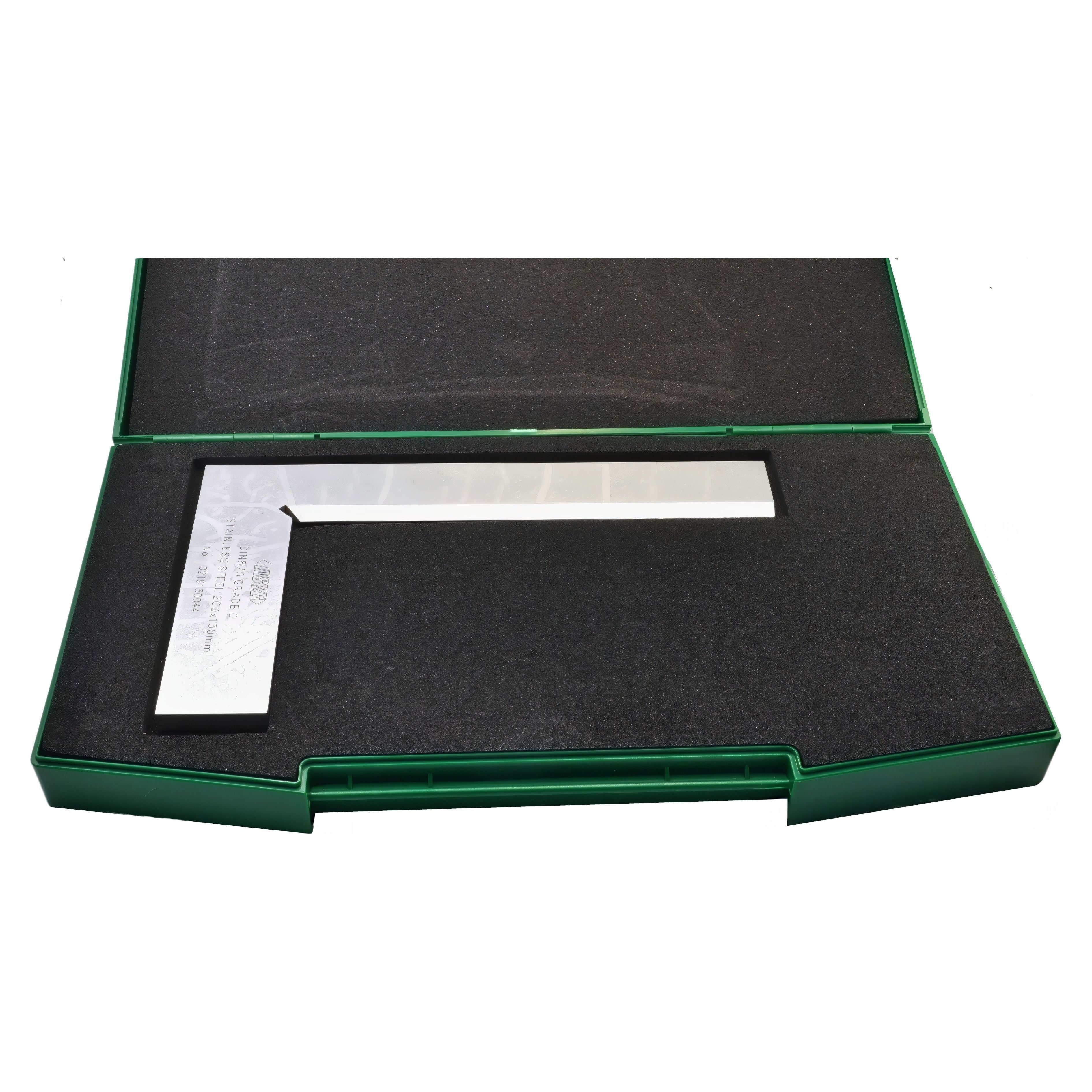 Insize Beveled Edge Square 200×130 mm Grade 0 Series 4790-2000
