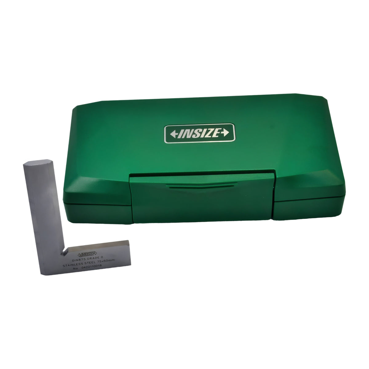 Insize Beveled Edge Square 50×40 mm Grade 0 Series 4790-500
