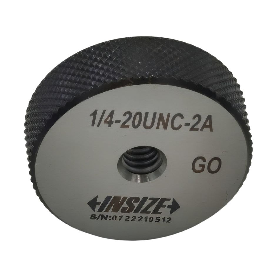 Insize Thread GO Ring Gauge 1/4"-20 UNC Series 4121-1B1