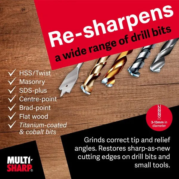 MS2001 Multi-Sharp Drill and Tool Sharpener