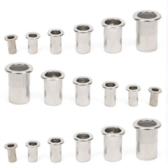 304 Stainless Steel Coarse Metric Nutsert Rivnuts M3 M4 M5 M6 M8 M10