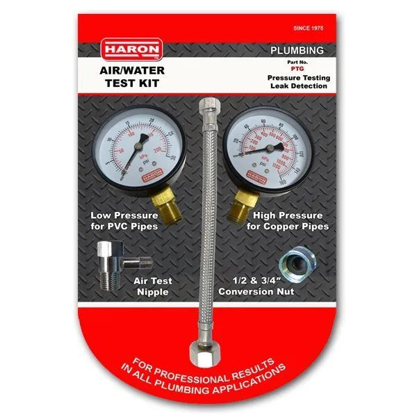 Haron PTG Air and Water Pressure Test Kit