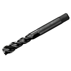 Sandvik HSS-PM Blue Spiral Flute PVD FeN coated Tap 3/4" UNF, DIN 2184-1 Long Body