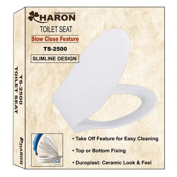 Haron TS-2500 TORQUAY Slow Close Toilet Seat